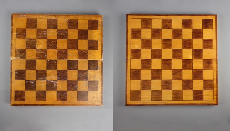 Реставрация старинных шахмат